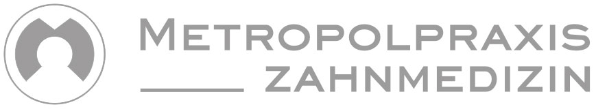 „Metropolpraxis für Zahnmedizin MVZ GmbH“-Logo, zur Startseite